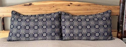 GETTYSBURG BLUE/LINEN 20X30 PILLOW SHAM